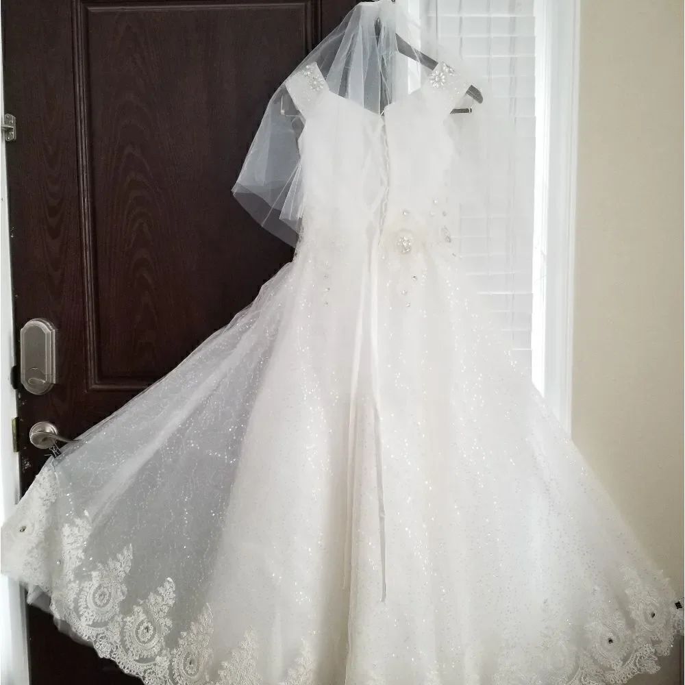 Wedding dress and accessories bundle